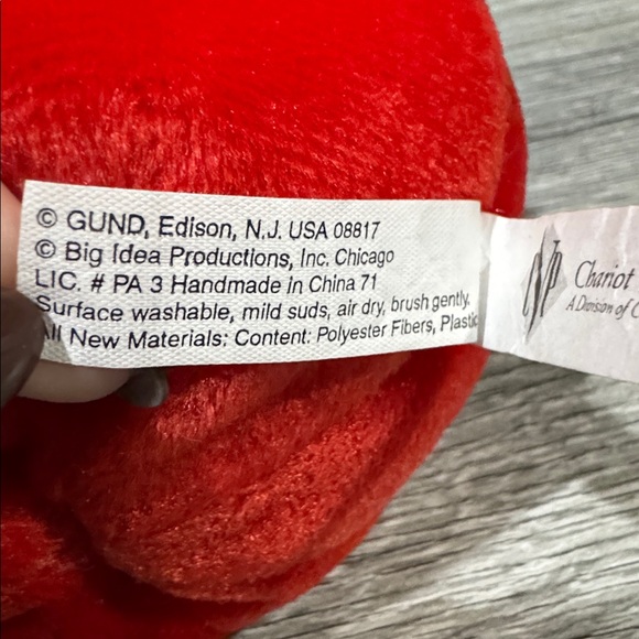 GUND | VeggieTales: Bob the Tomato (1998) - Vintage 4” Bean Bag Plush Toy - Picture 8 of 12